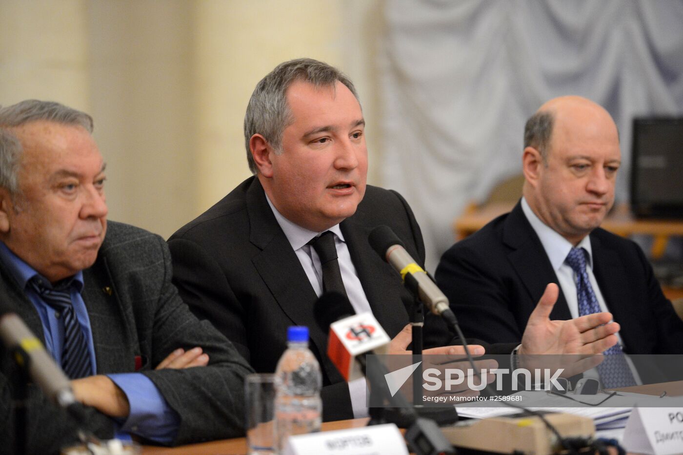 Deputy Prime Minister Dmitry Rogozin attends Russian Academy of Sciences Presidium meeting
