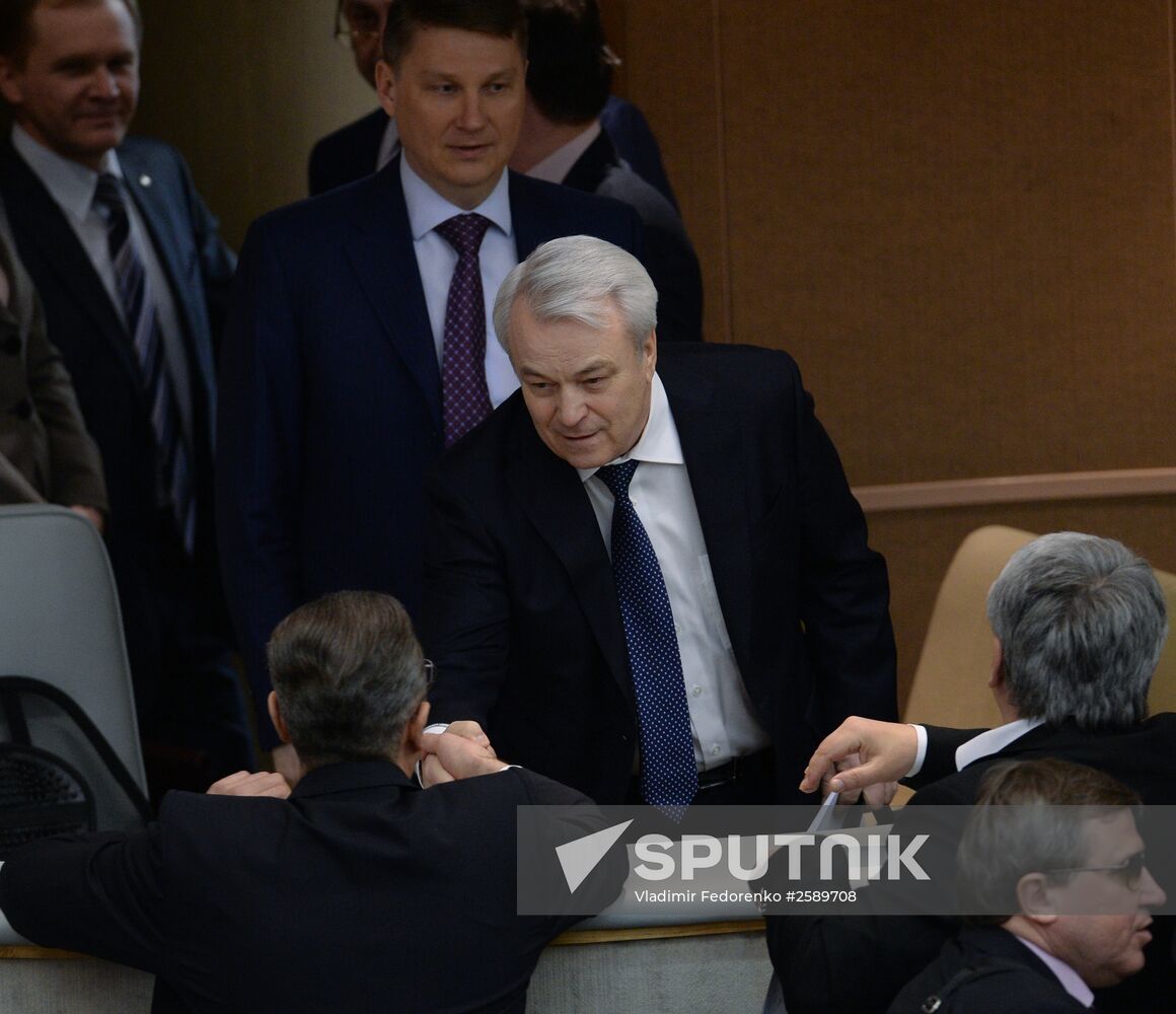 State Duma plenary session