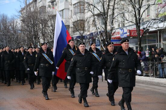 Crimean Spring anniversary in Crimea