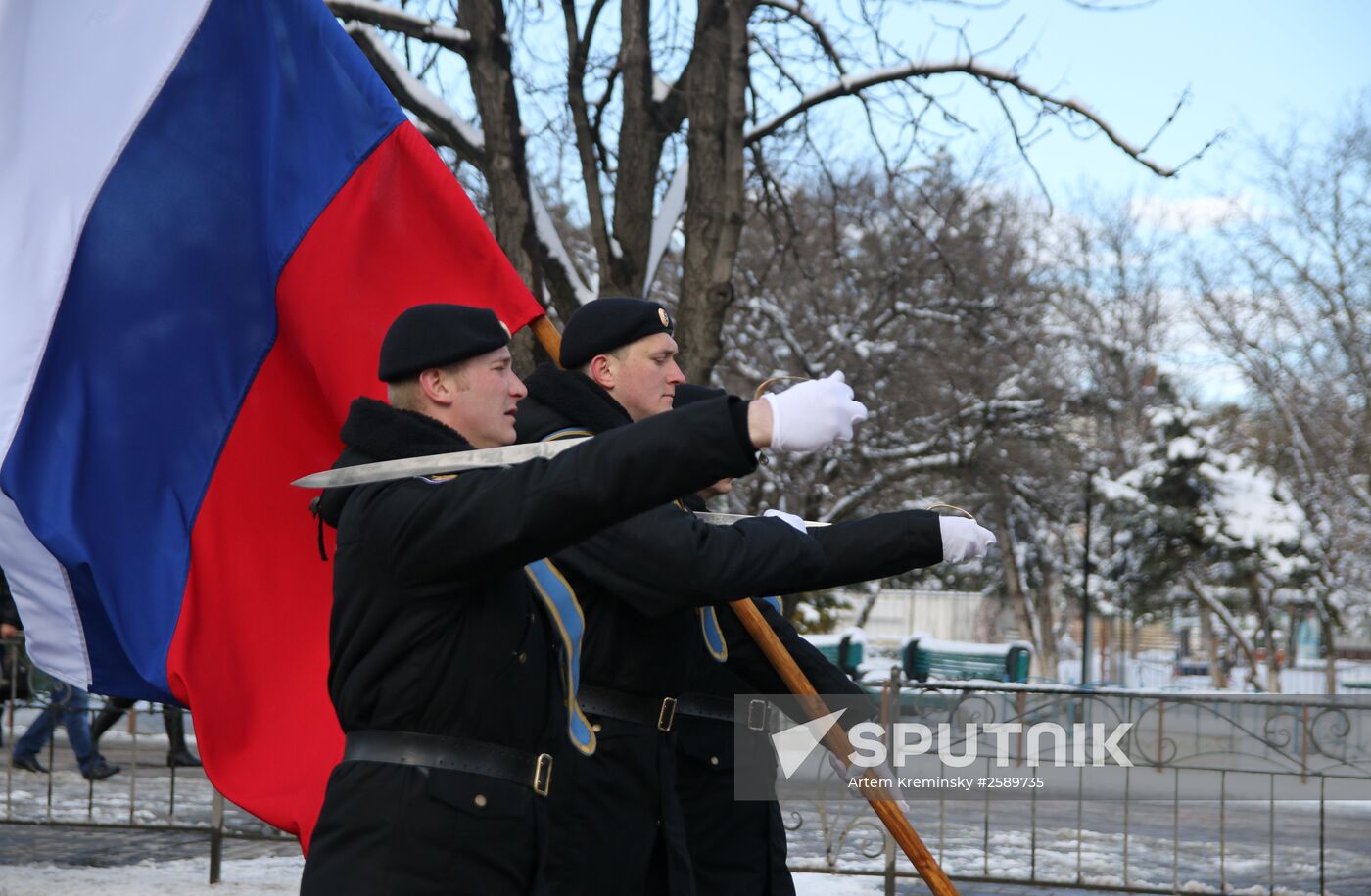 Crimean Spring anniversary in Crimea