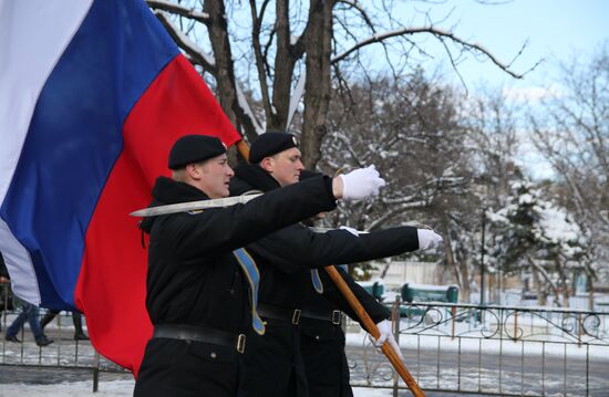 Crimean Spring anniversary in Crimea