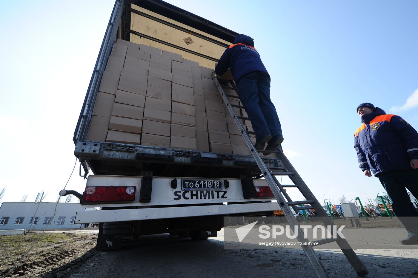 New humanitarian aid convoy prepares to depart for Donbass