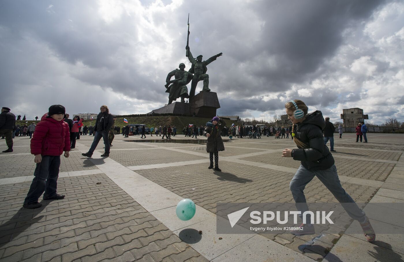 Crimean Spring anniversary in Crimea