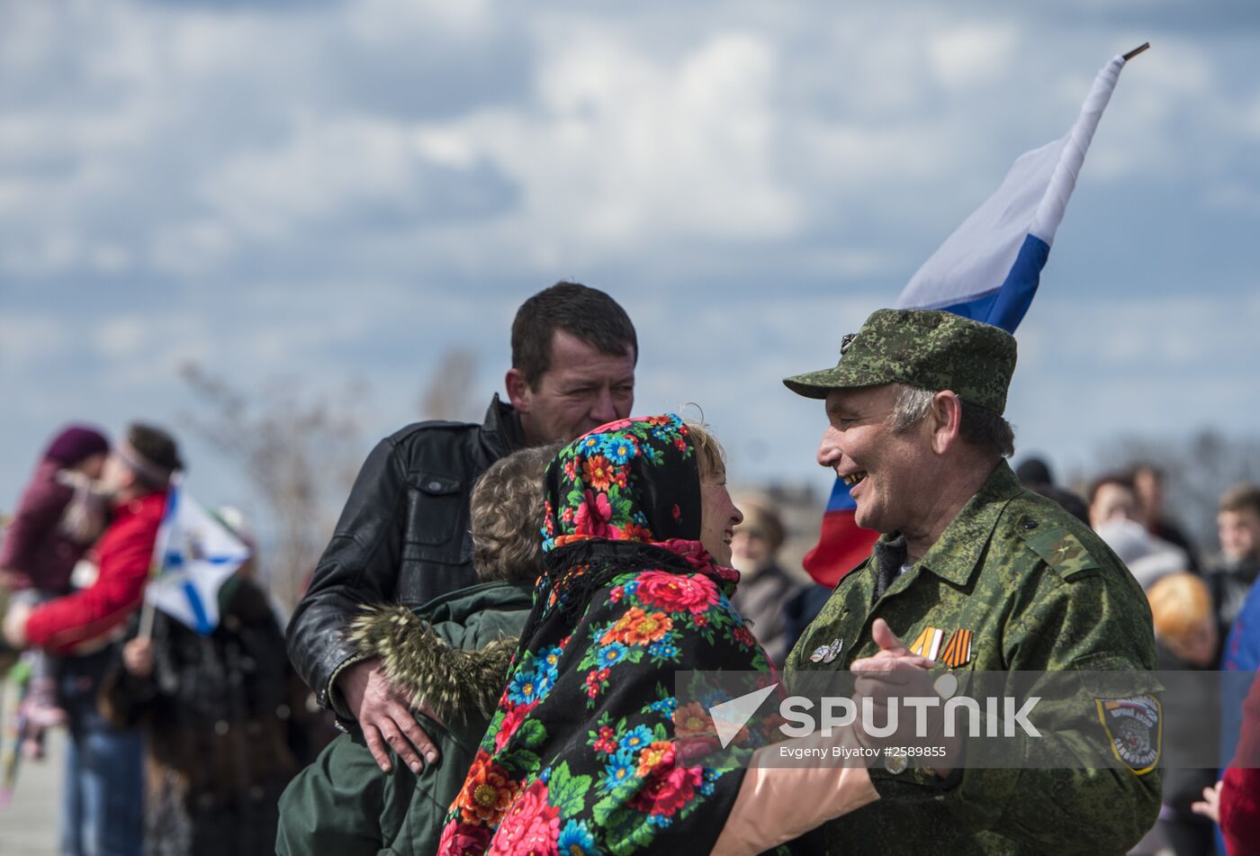 Crimean Spring anniversary in Crimea