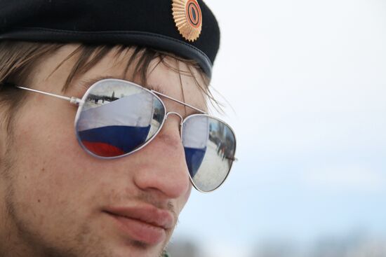 Celebratory events mark anniversary of Crimea's reunification with Russia