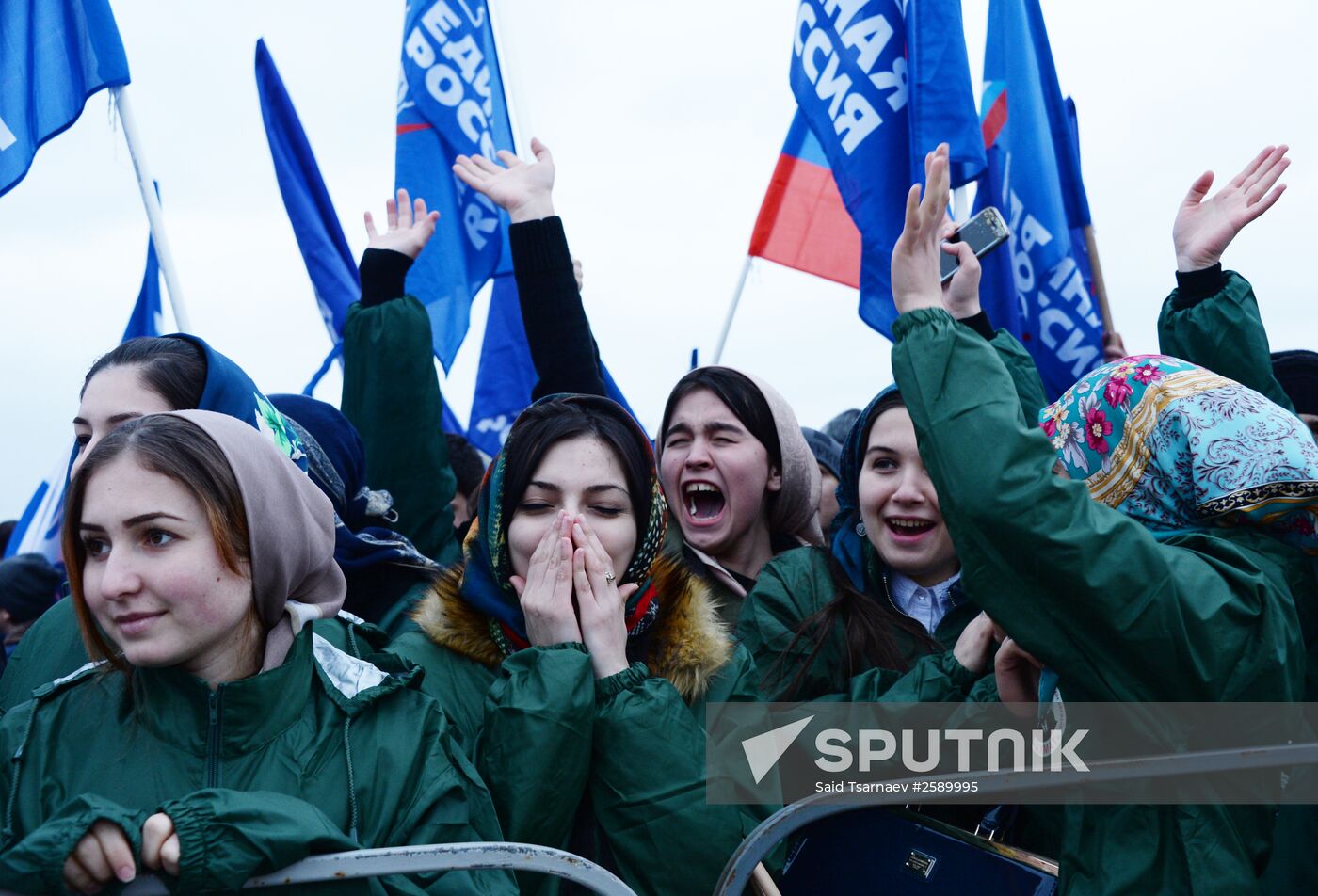 Celebratory events mark anniversary of Crimea's reunification with Russia