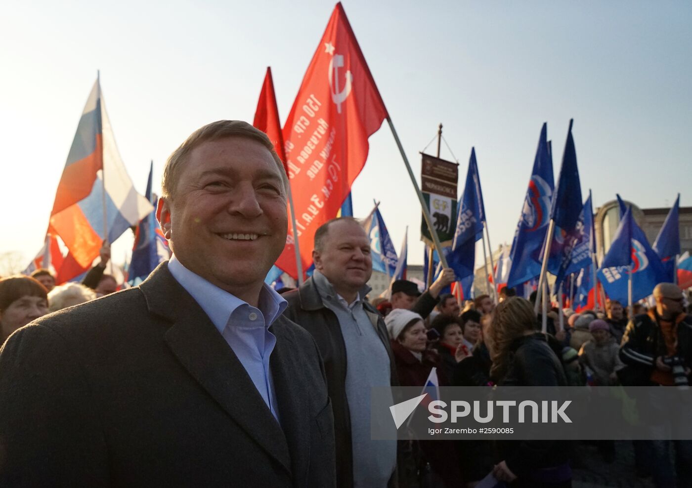 Crimea and Sevastopol reunification anniversary events across Russia