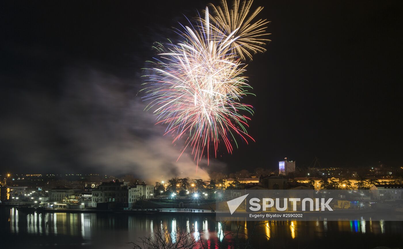 Crimean Spring anniversary in Crimea
