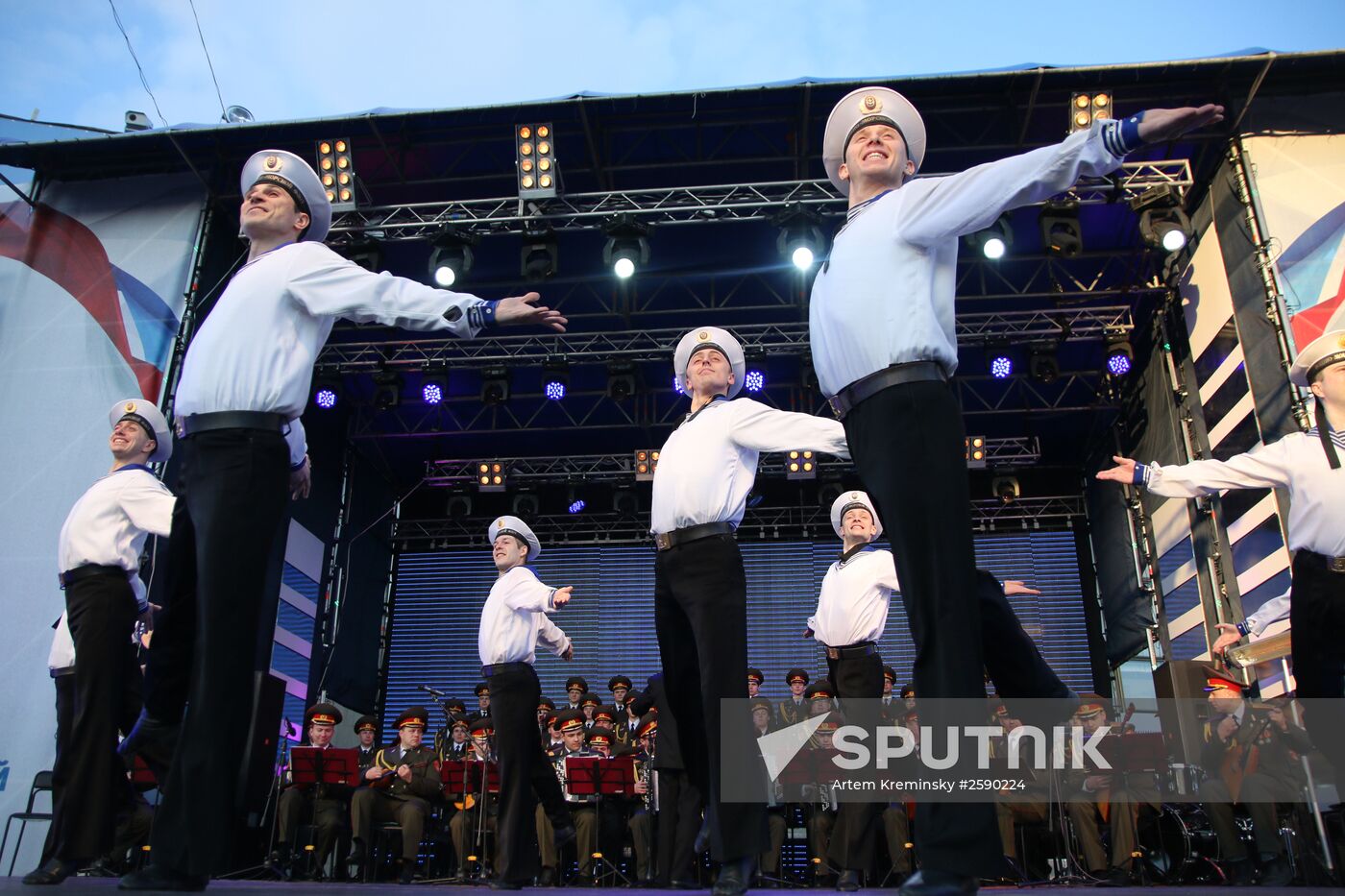 Celebrating Crimean Spring anniversary in Crimea