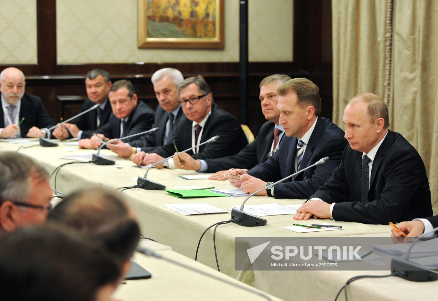 Russian President Vladimir Putin attends RUIE conference