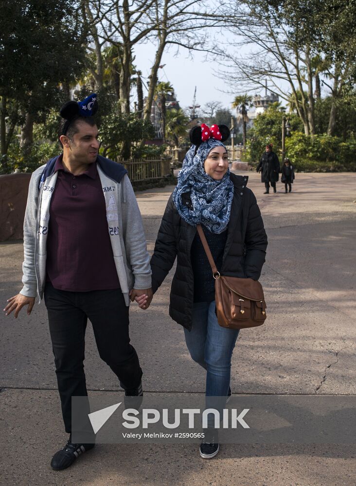 The Paris Disneyland