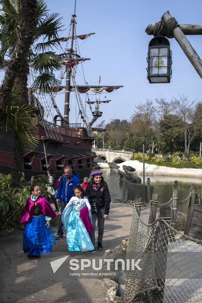 The Paris Disneyland