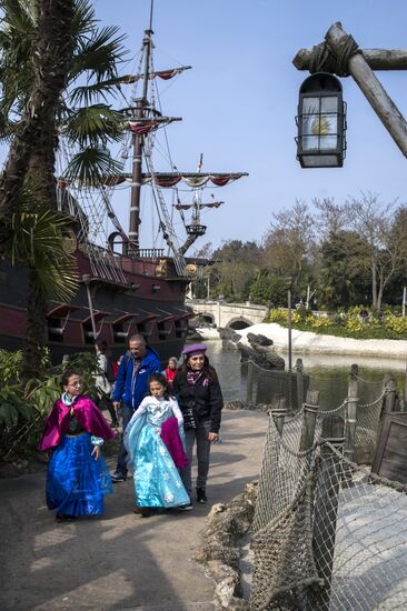 The Paris Disneyland