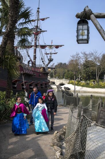 The Paris Disneyland