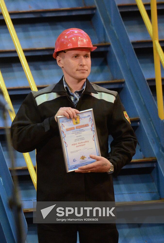 Keel-laying of fifth Yasen-M type multi-purpose nuclear submarine "Arkhangelsk"