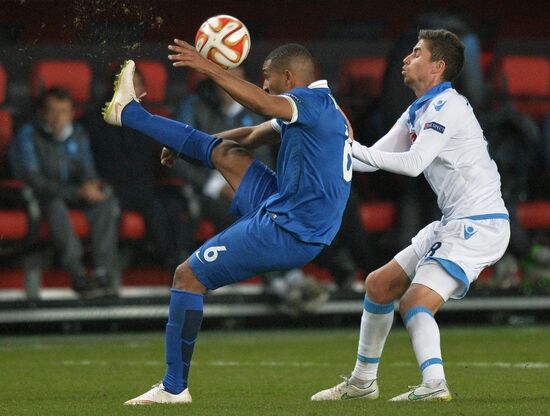 Football. Europa League. Dynamo vs. Napoli