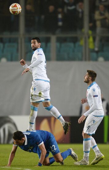 Football. Europa League. Dynamo vs. Napoli
