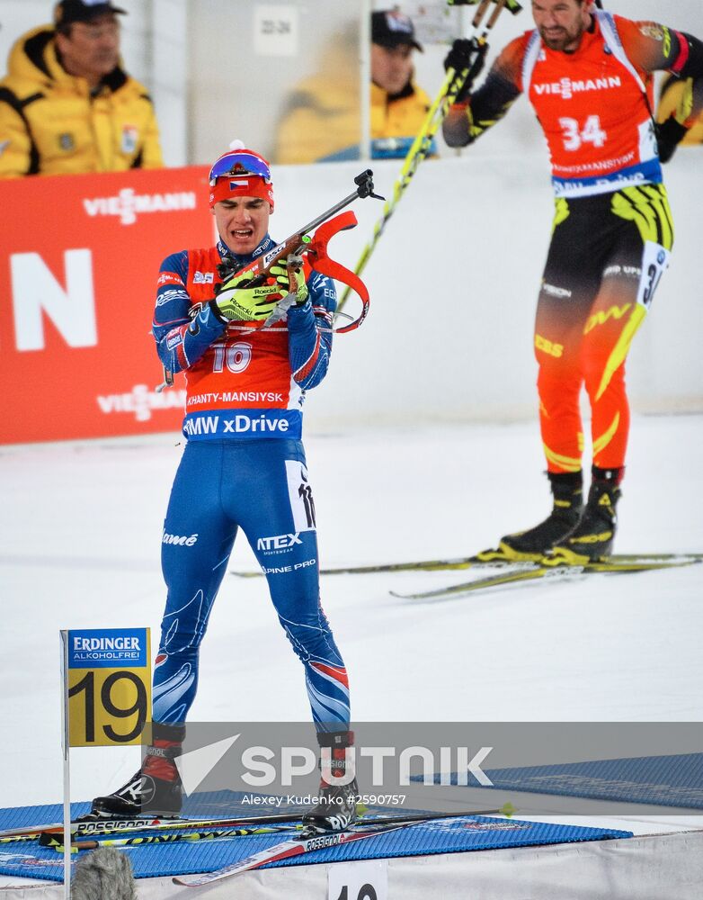 2014–15 Biathlon World Cup. Men's sprint