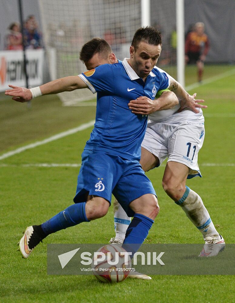 Football. Europa League. Dynamo vs. Napoli