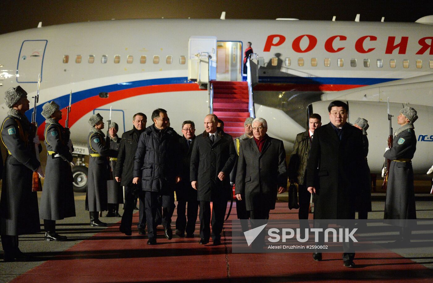 President Putin visits Kazakhstan
