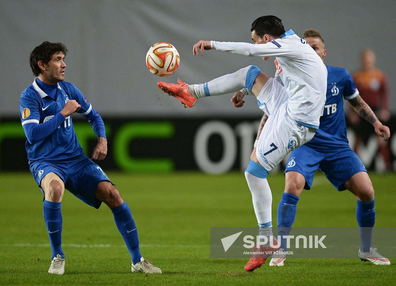 Football. Europa League. Dynamo vs. Napoli