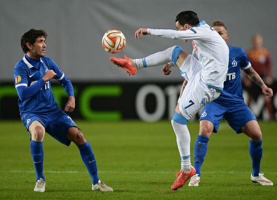 Football. Europa League. Dynamo vs. Napoli