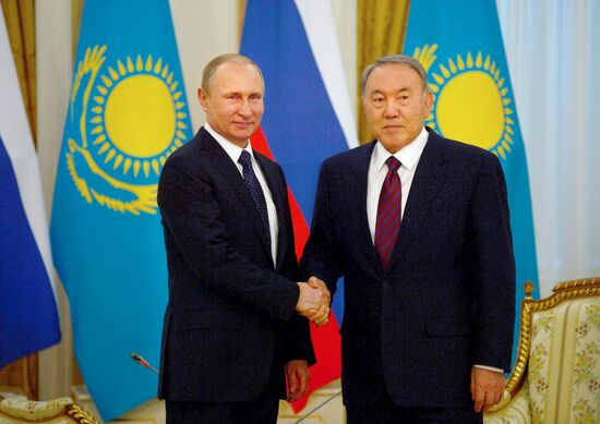 Vladimir Putin visits Kazakhstan