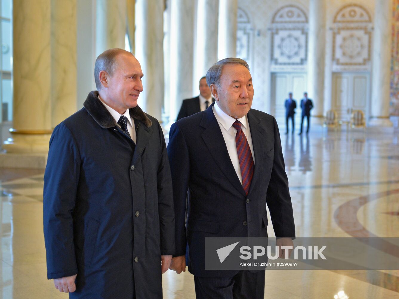 Vladimir Putin visits Kazakhstan