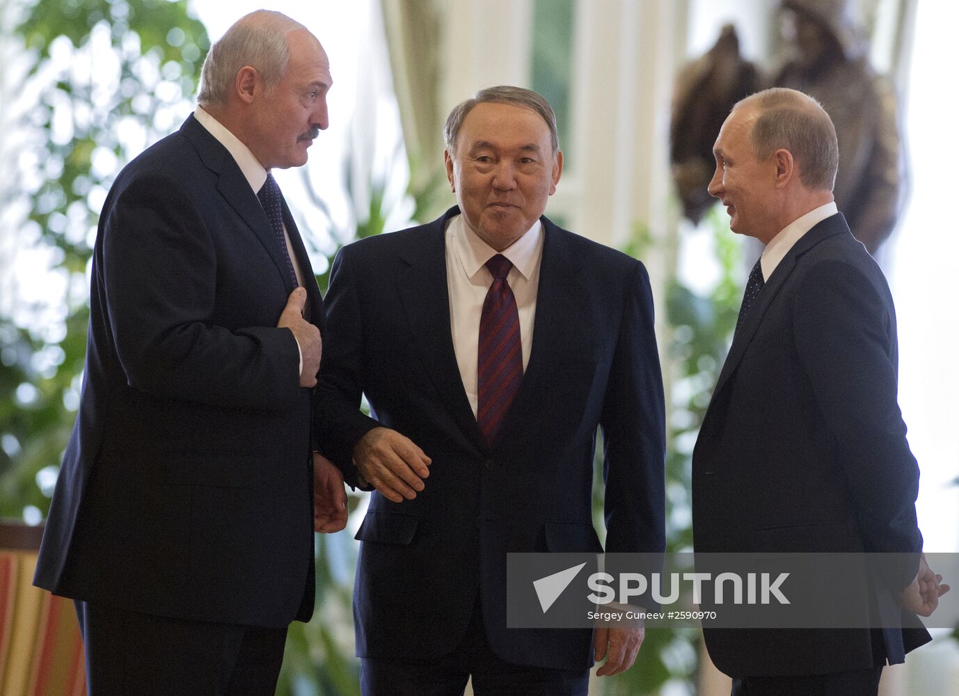 Vladimir Putin visits Kazakhstan