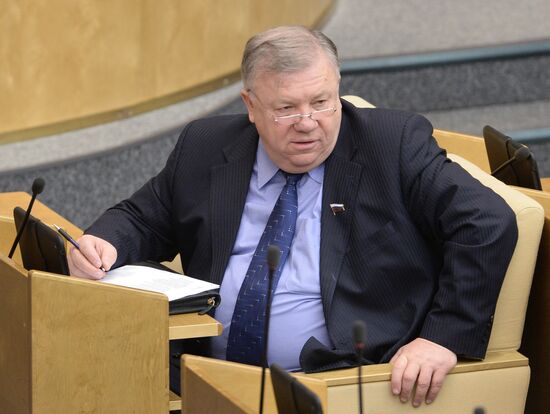 State Duma plenary meeting