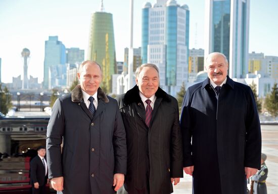 President Putin visits Kazakhstan