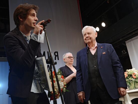 Oleg Tabakov Awards ceremony