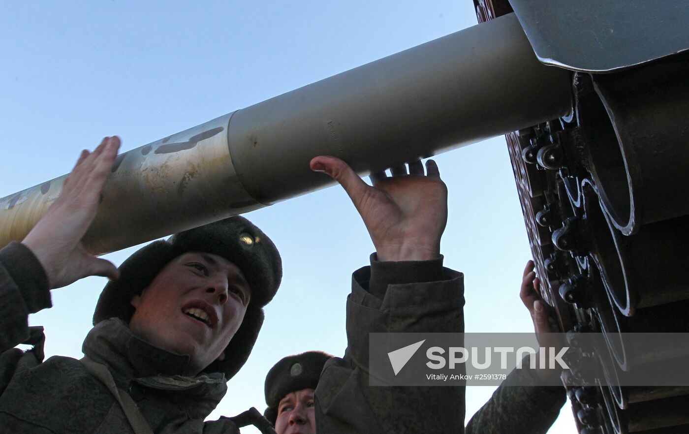 Artillery drill held at Sergeyevsky base in Primorsky Territory