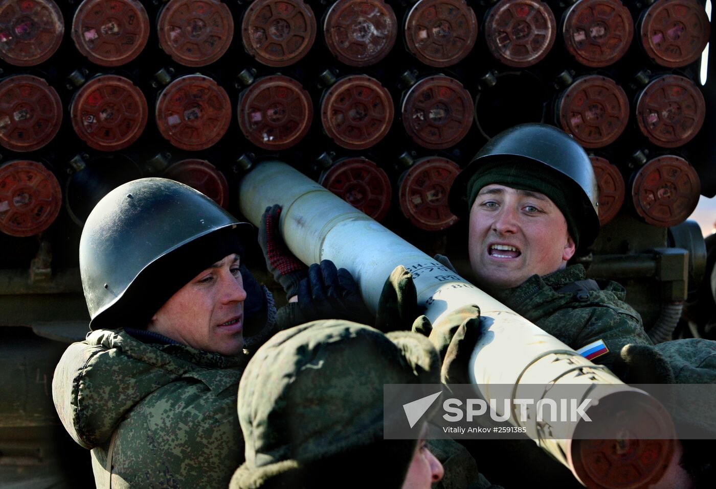 Artillery drill held at Sergeyevsky base in Primorsky Territory
