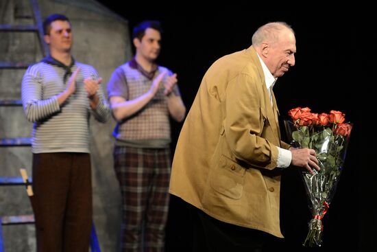 Sergei Yursky performs in Flying with an Angel. Chagall
