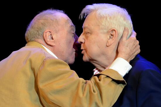 Sergei Yursky performs in Flying with an Angel. Chagall