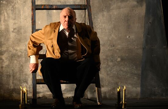 Sergei Yursky performs in Flying with an Angel. Chagall