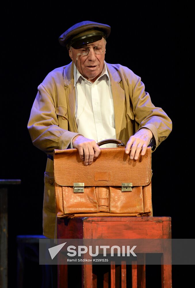 Sergei Yursky performs in Flying with an Angel. Chagall