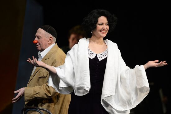 Sergei Yursky performs in Flying with an Angel. Chagall