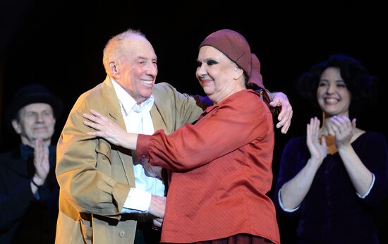 Sergei Yursky performs in Flying with an Angel. Chagall