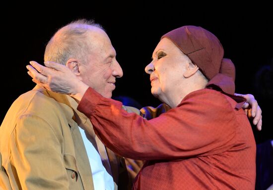 Sergei Yursky performs in Flying with an Angel. Chagall