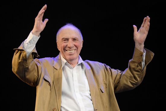 Sergei Yursky performs in Flying with an Angel. Chagall