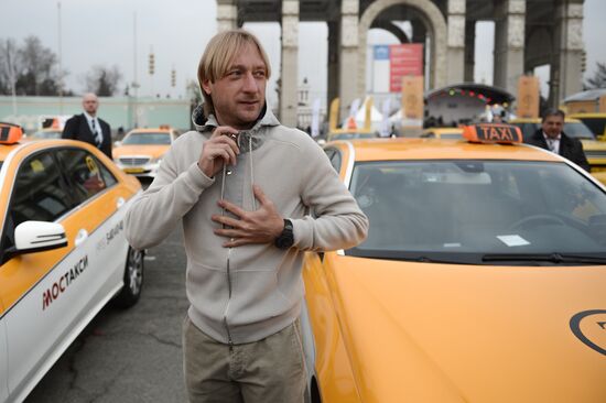 Charity event as part of Moscow Taxi Day