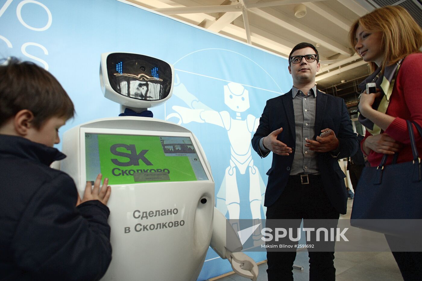 Skolkovo Robotics 2015 expo conference kicks off