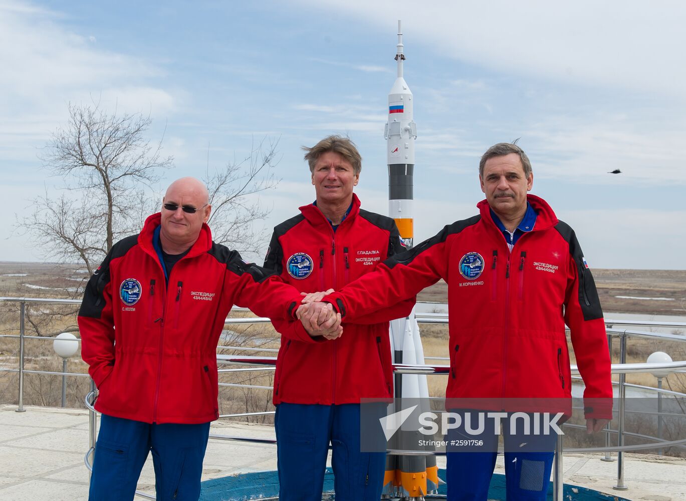 ISS-43/44 main crew training sessions in Baikonur