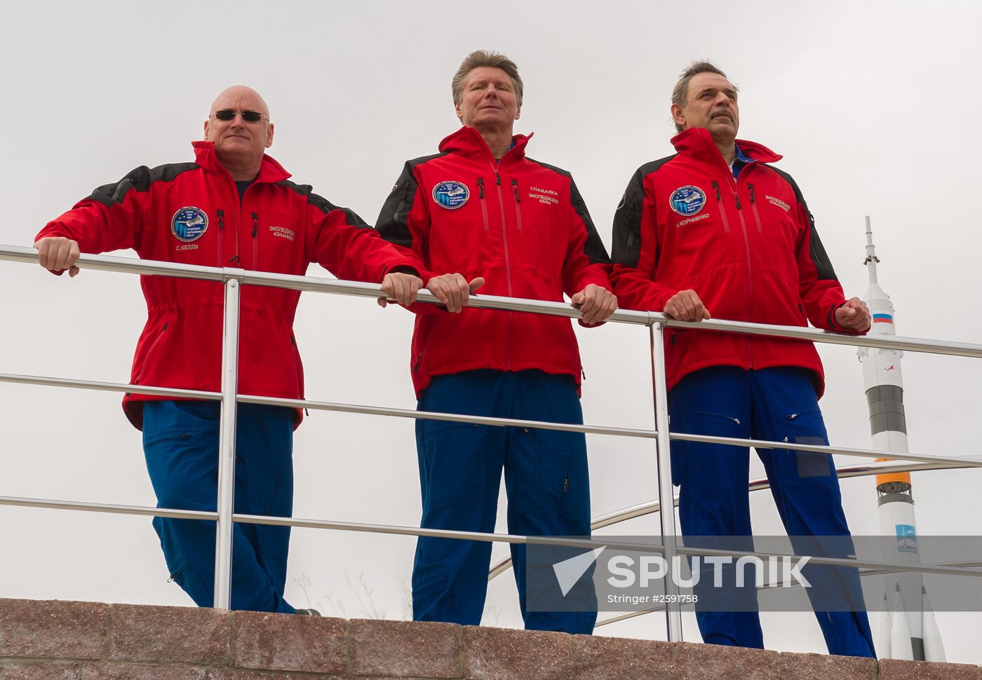 ISS-43/44 main crew training sessions in Baikonur