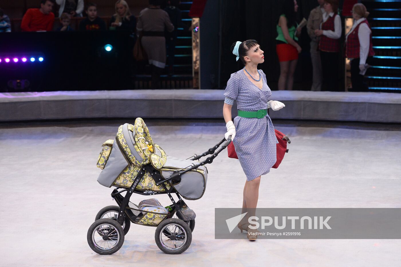 Like Russian circus show premieres in Moscow