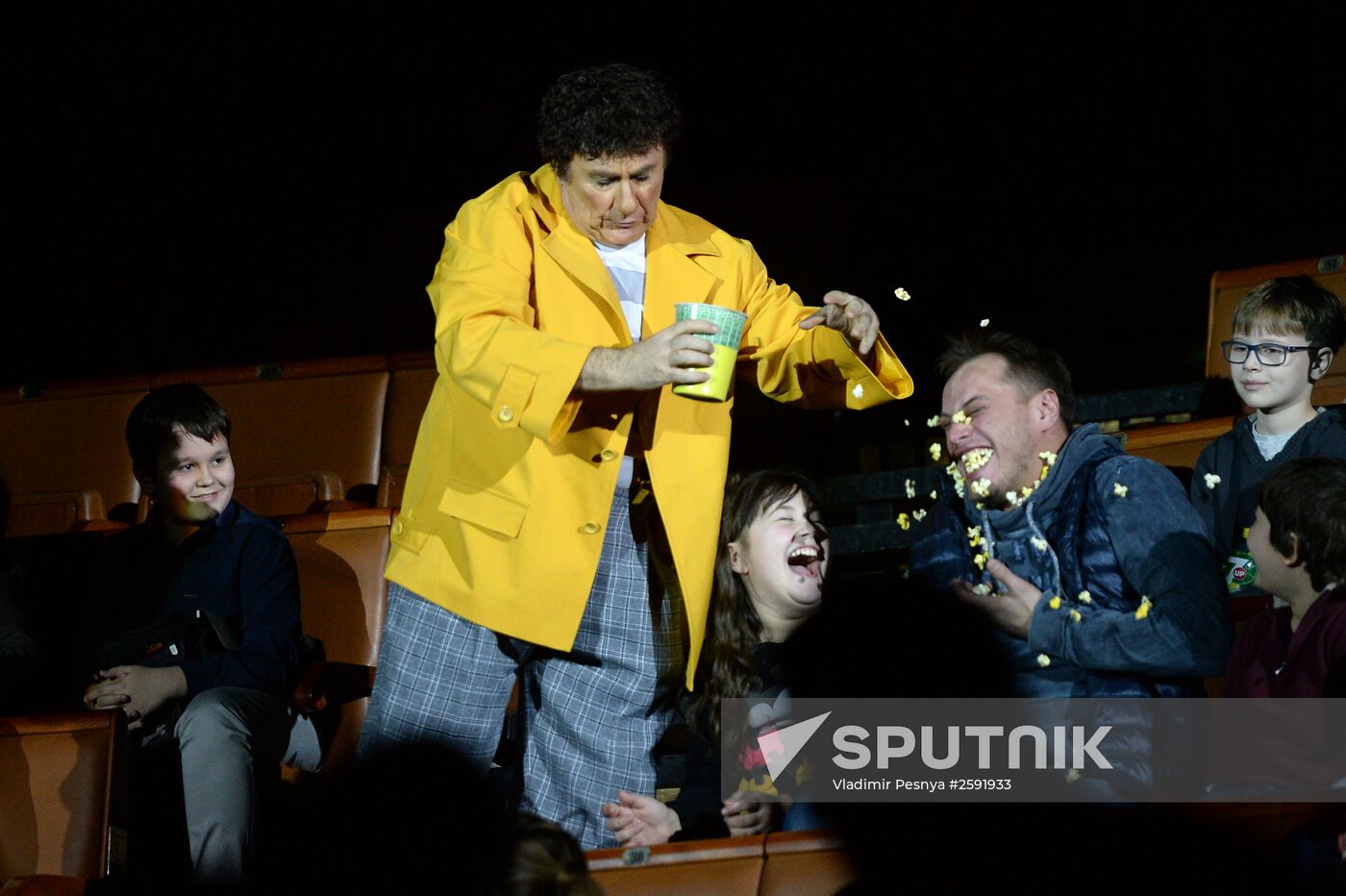 Like Russian circus show premieres in Moscow