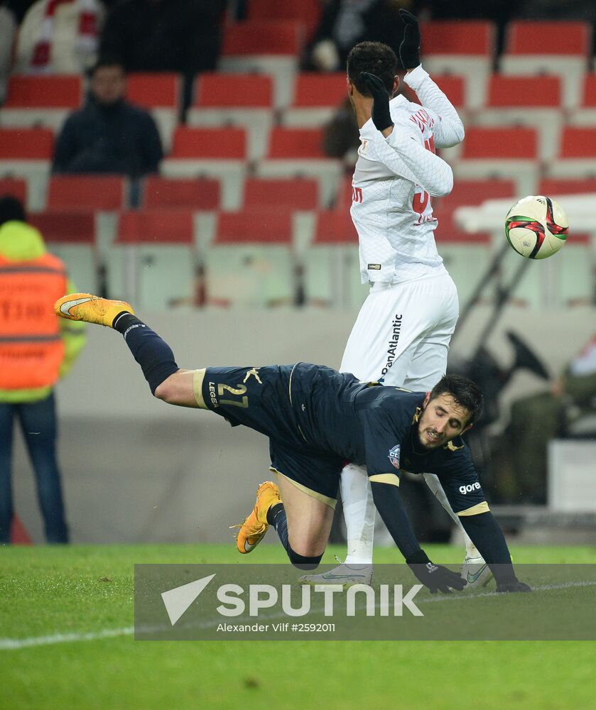 Football. Russian Premier League. Torpedo vs. Spartak