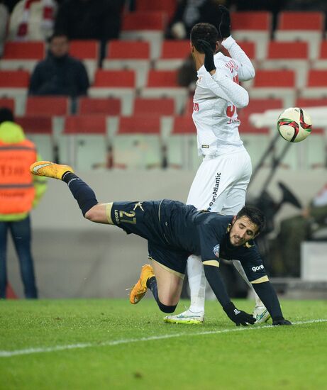 Football. Russian Premier League. Torpedo vs. Spartak